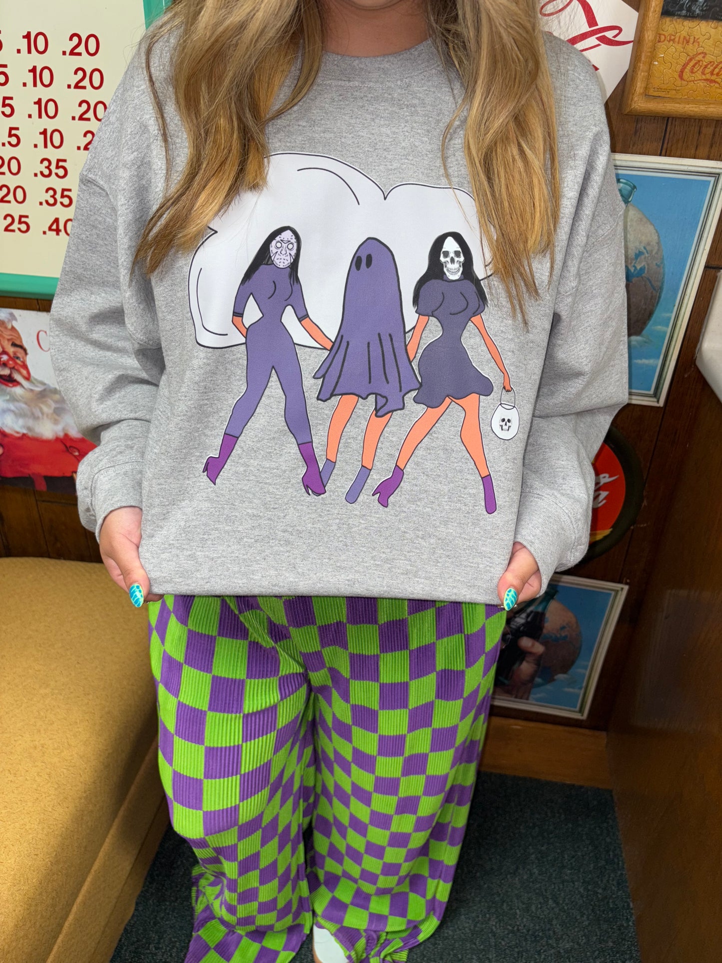 let’s go ghouls sweatshirt