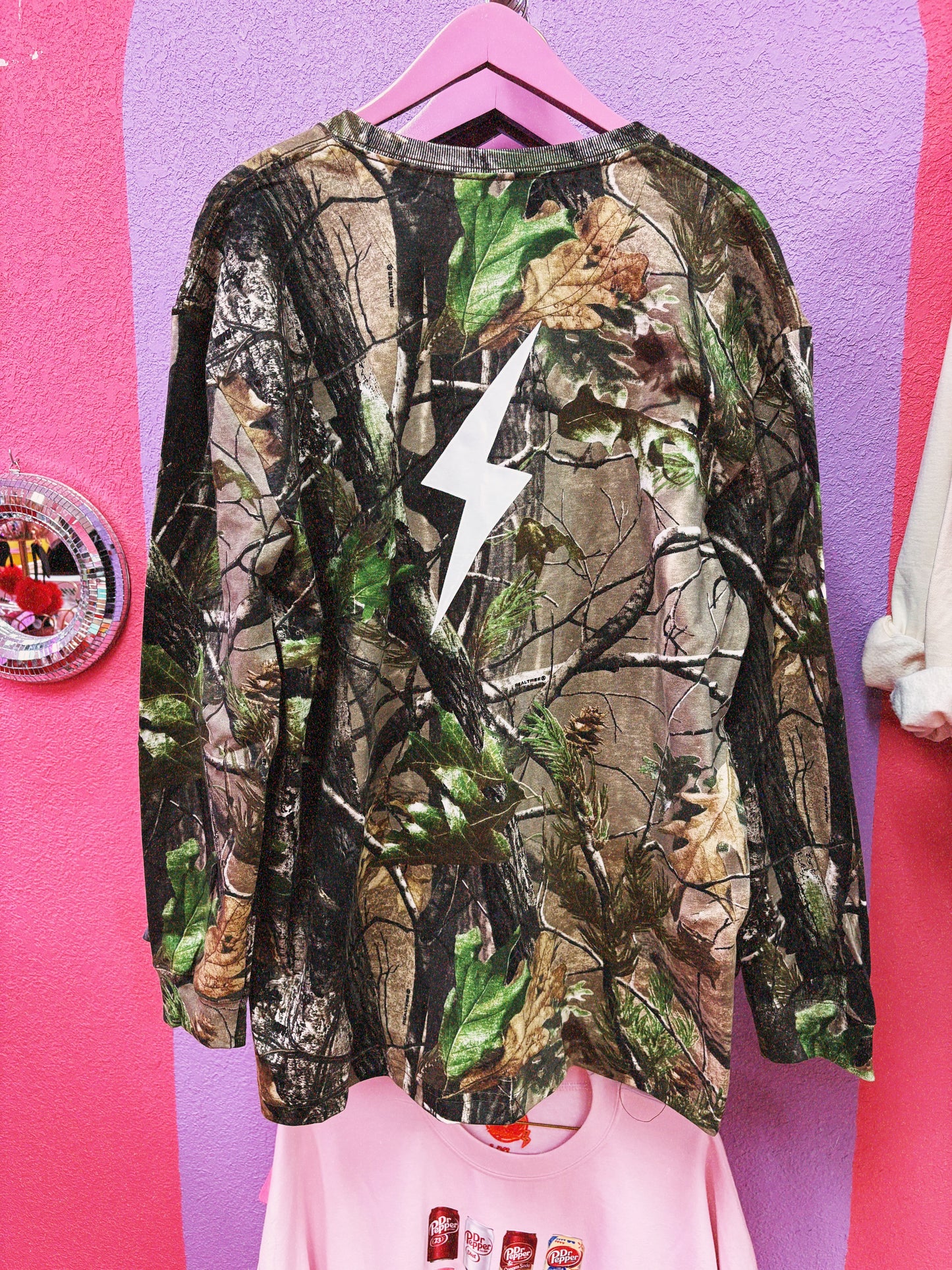 camo girl power long sleeve
