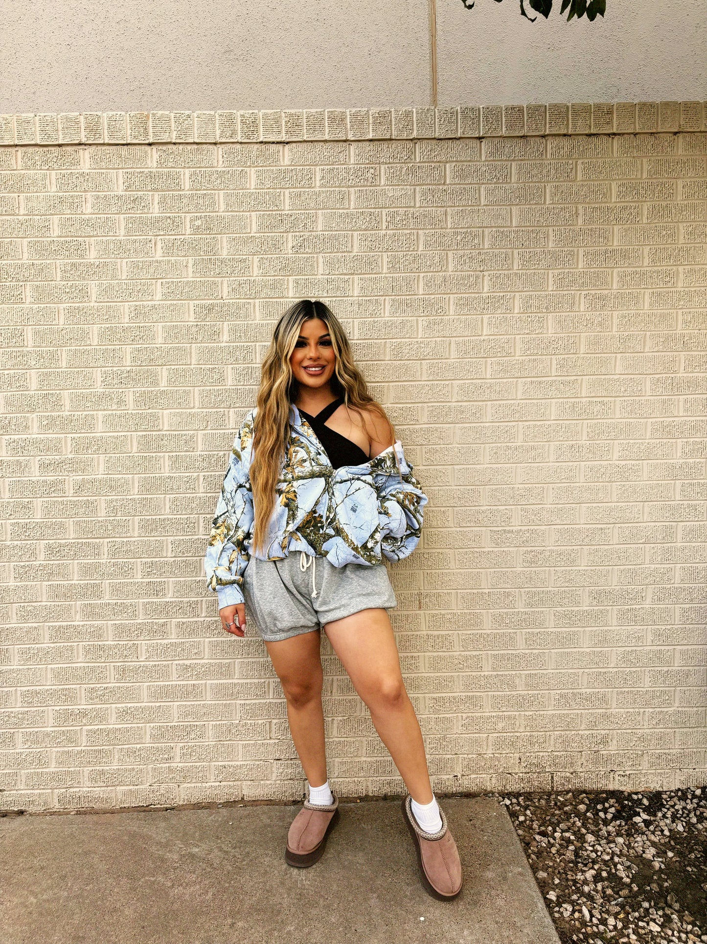 bubble heather grey shorts