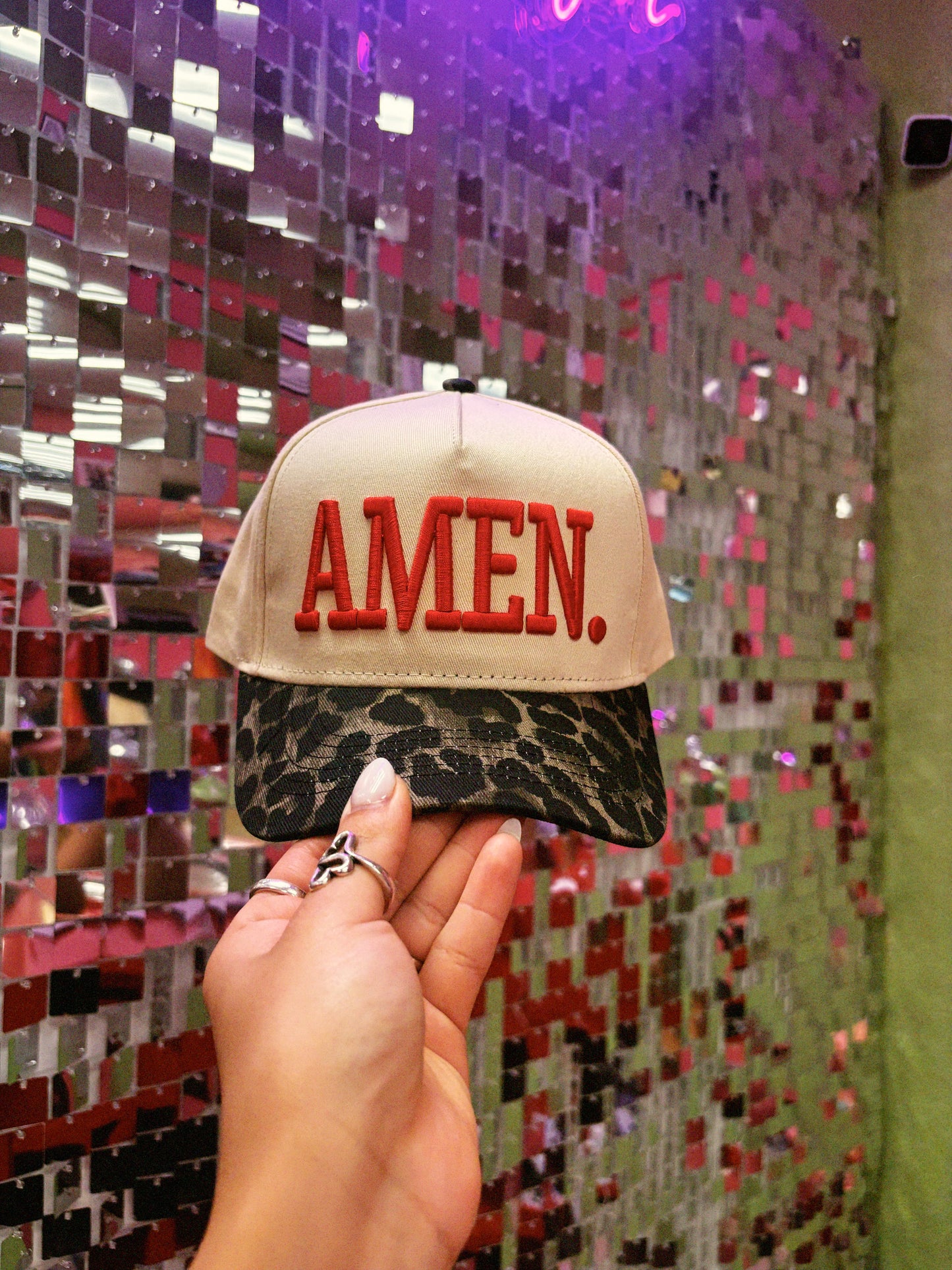 AMEN LEOPARD TRUCKER