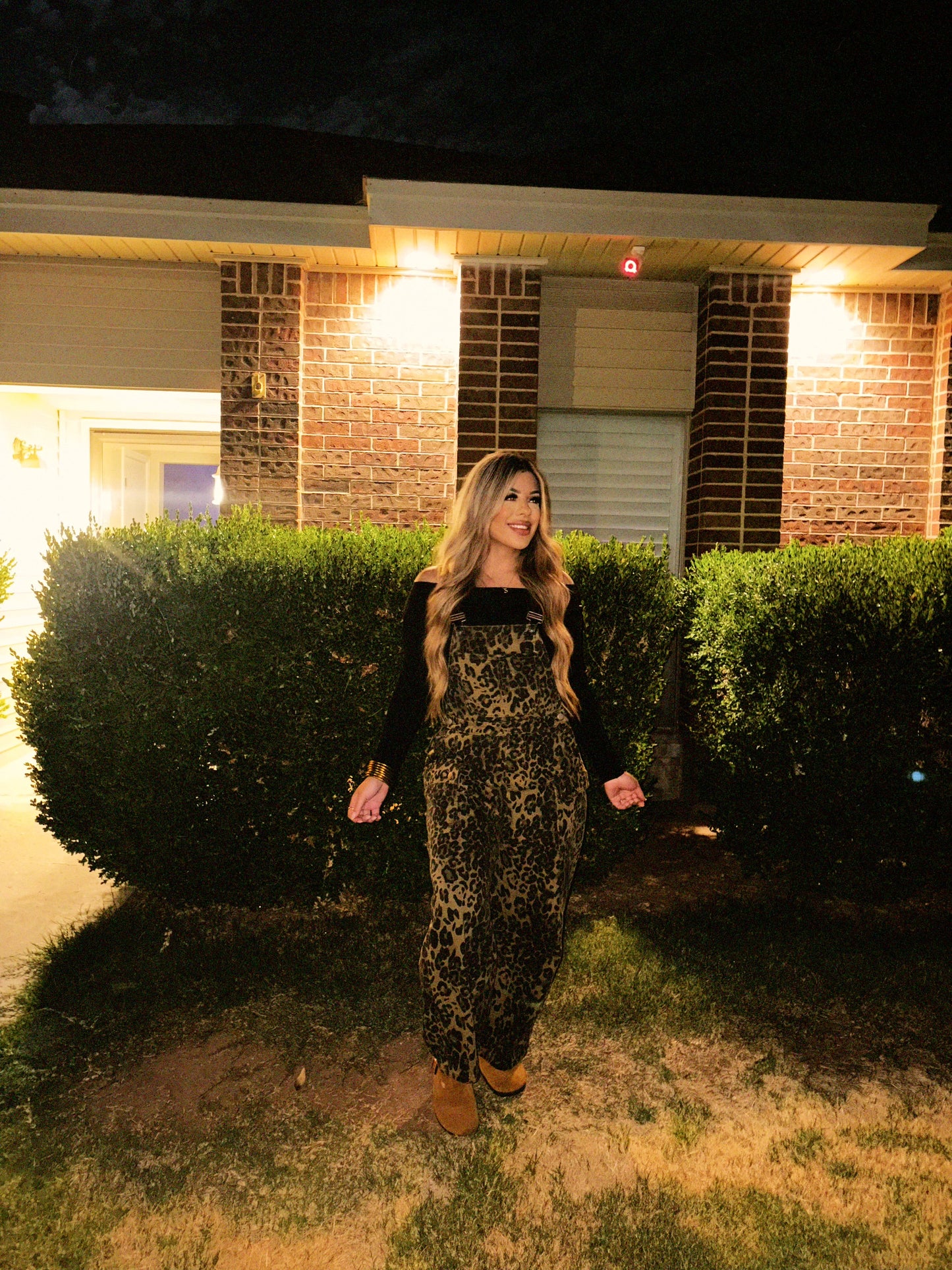 leopard jumpsuit