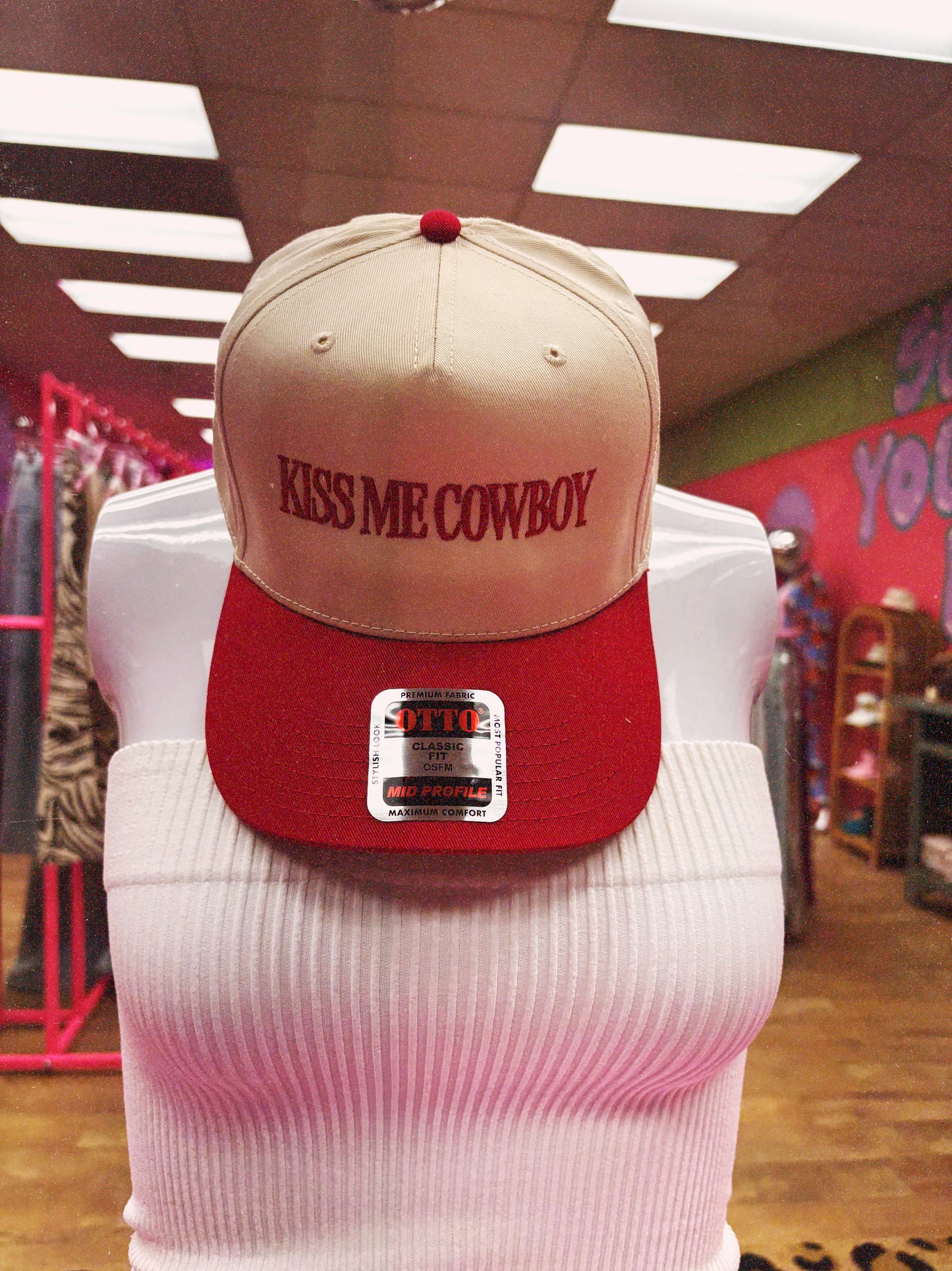 kiss me cowboy trucker