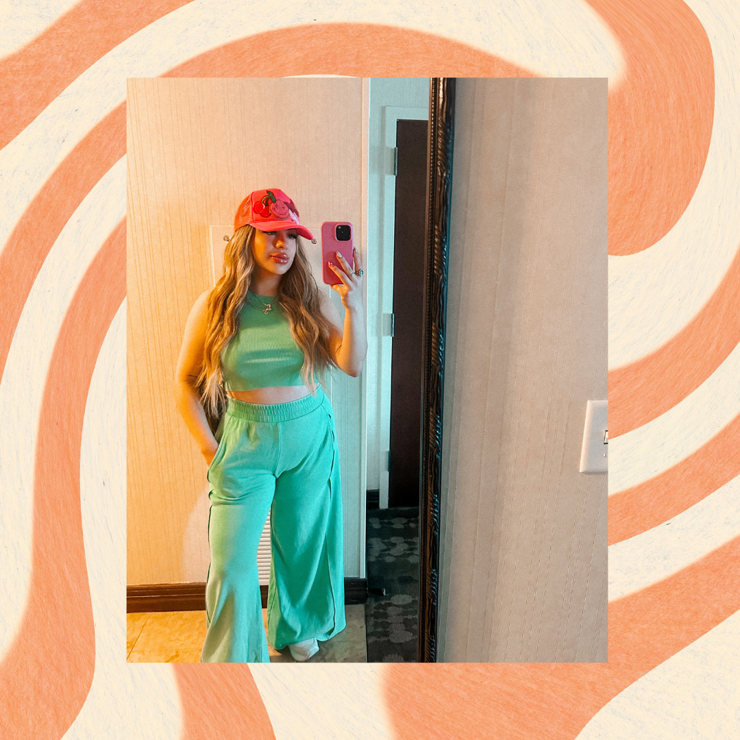 lazy girl set| mint green