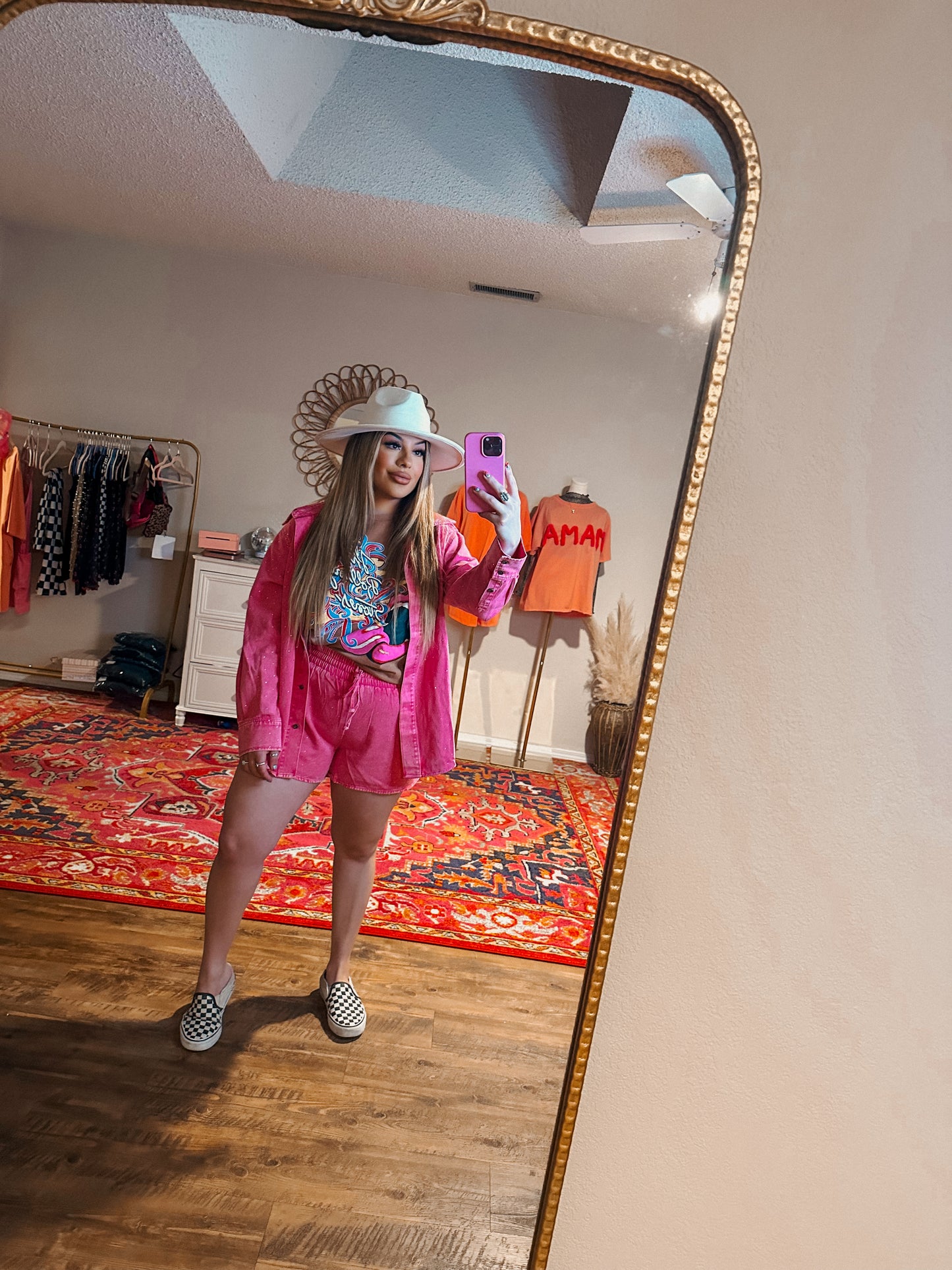 shine bright hot pink set