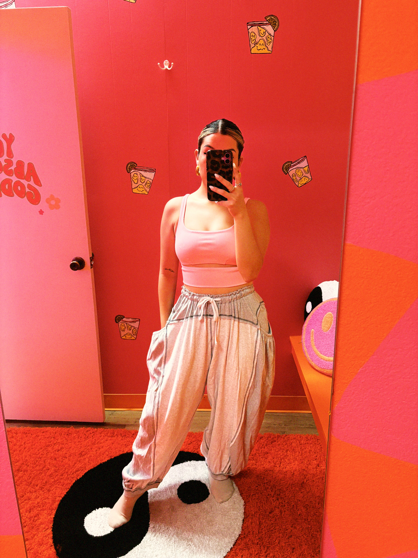 santi grey barrel sweatpant