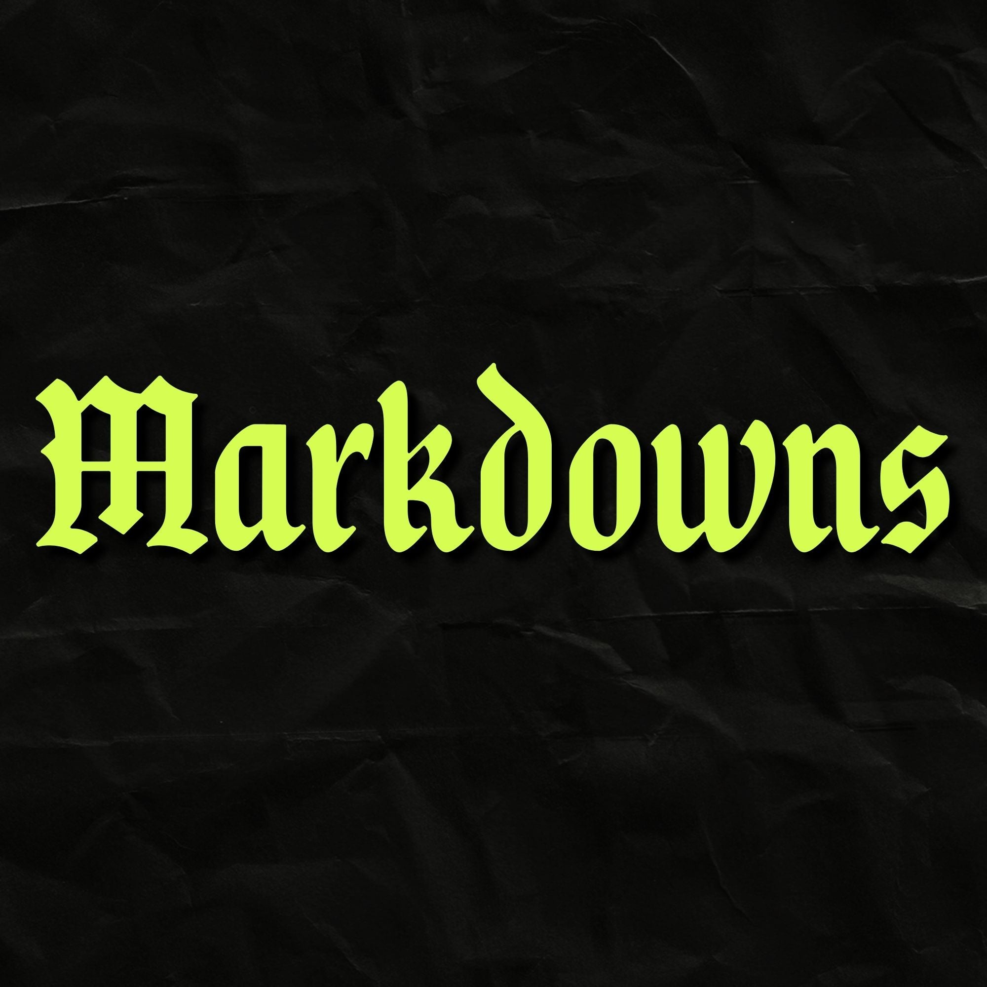 MARKDOWNS – GIRLS GIRL BOUTIQUE