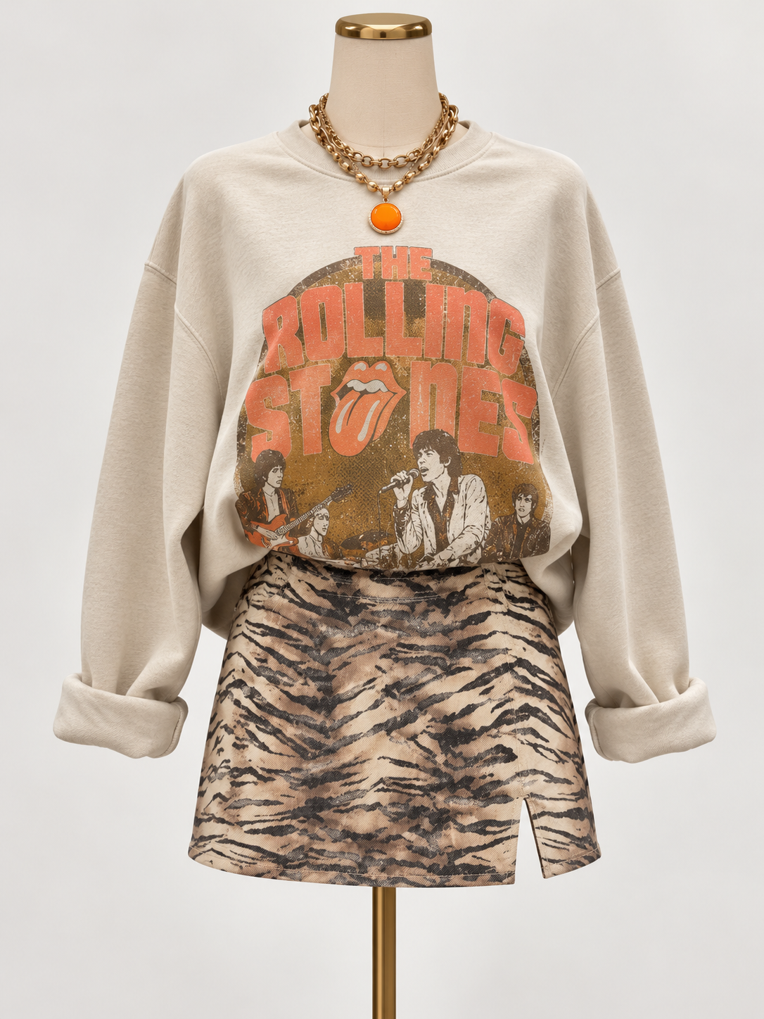 tiger baby skort