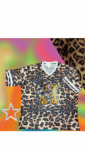 eagles bling leopard jersey