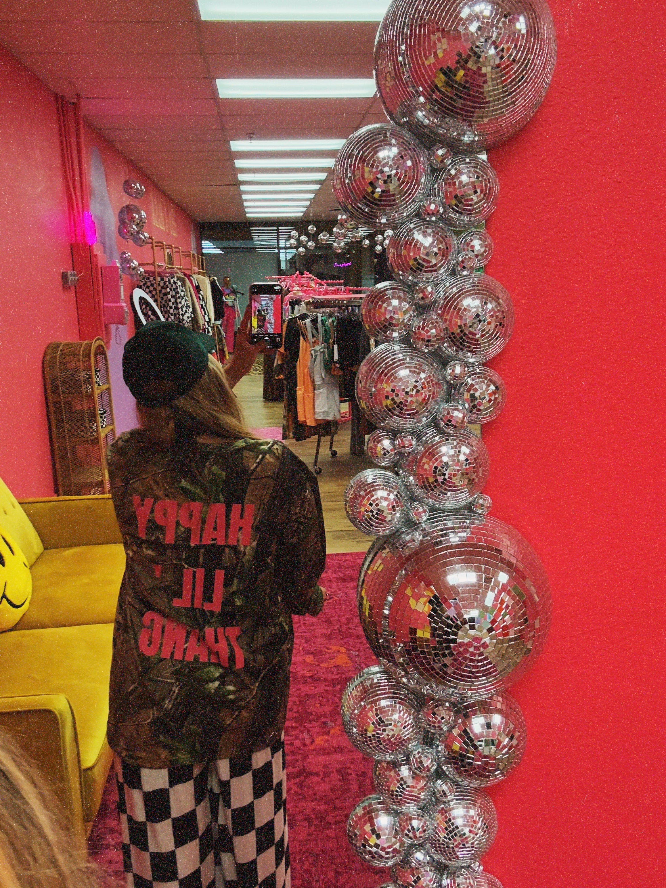 camo happy long sleeve