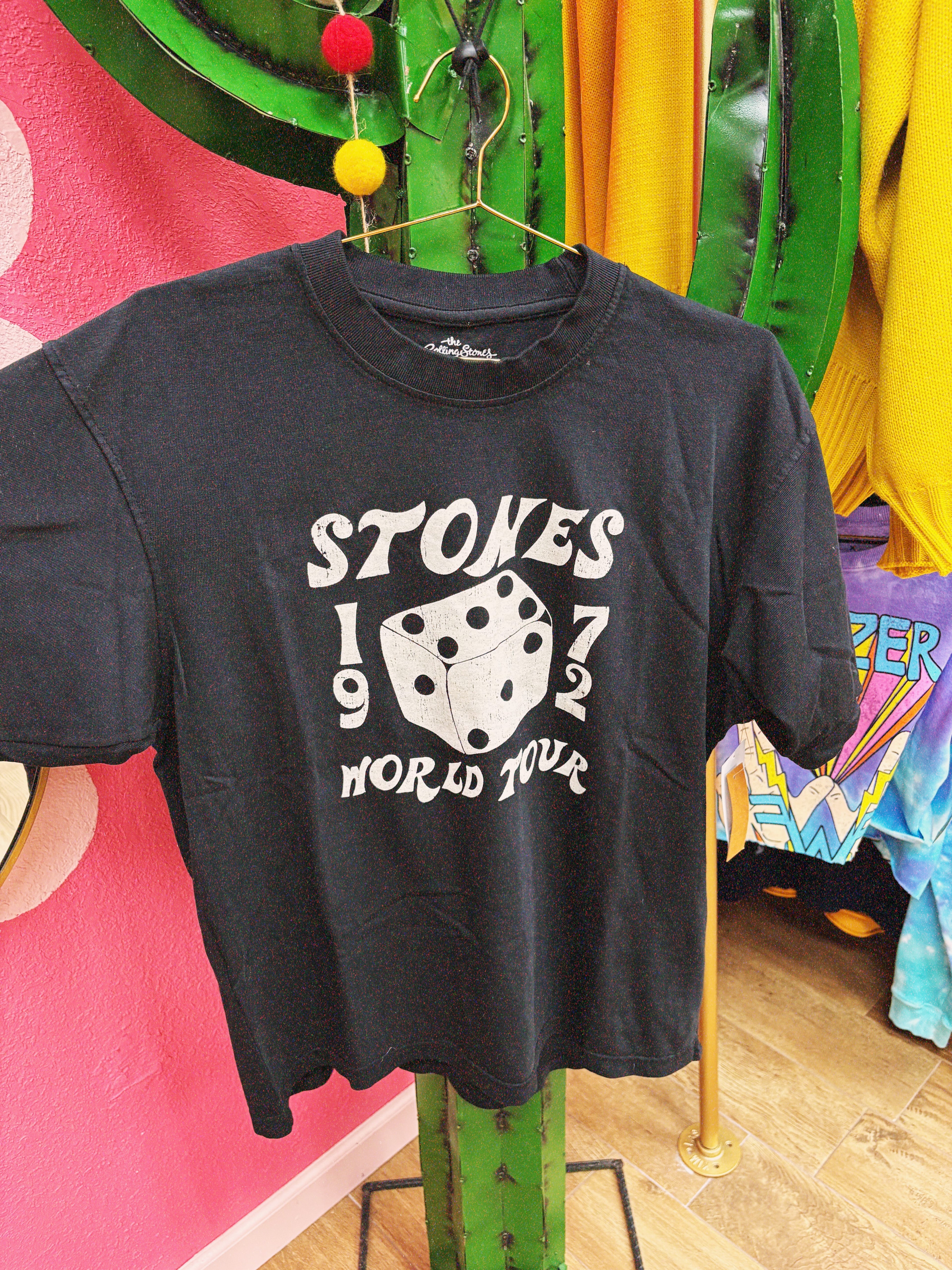 rolling stone tee dice