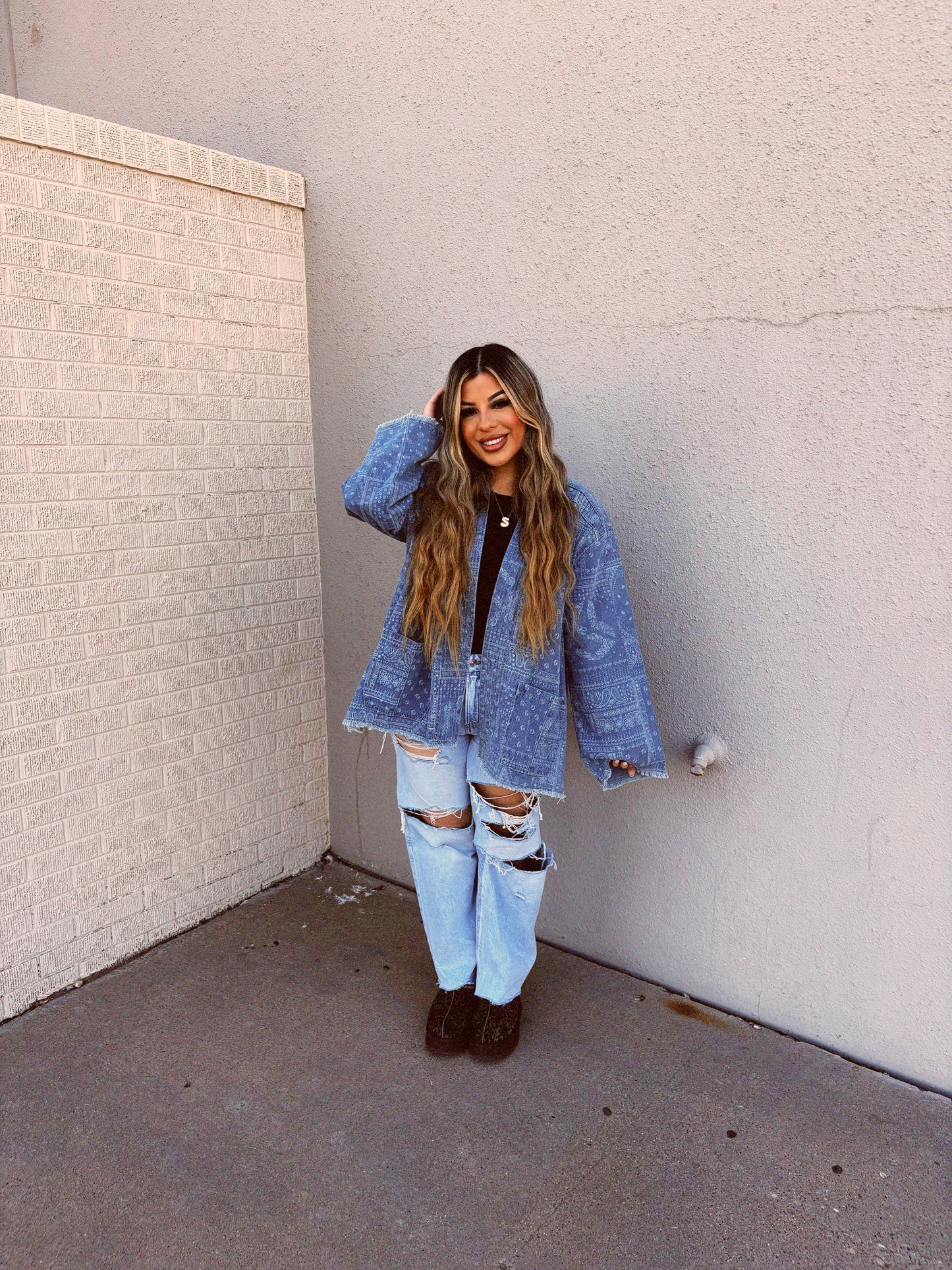 desssi bandana cardi