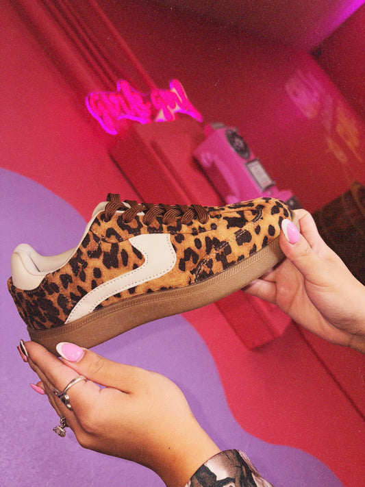 leopard sneakers