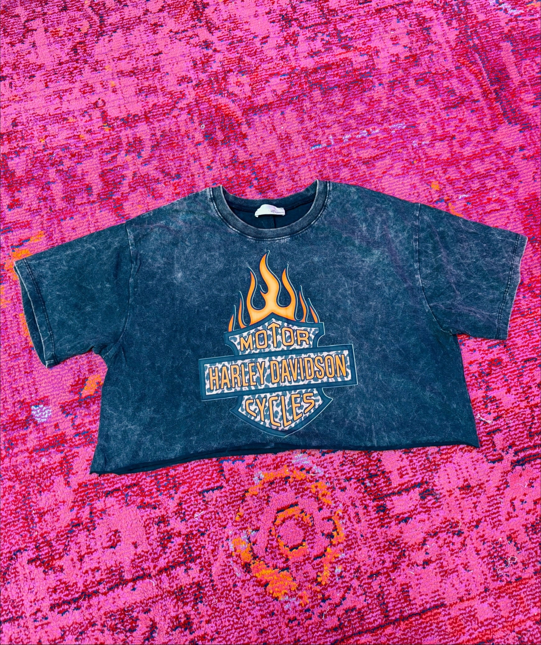 HD oversized vintage motor tee