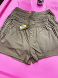 ribbed boxer shorts taupe