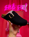 birken clogs black