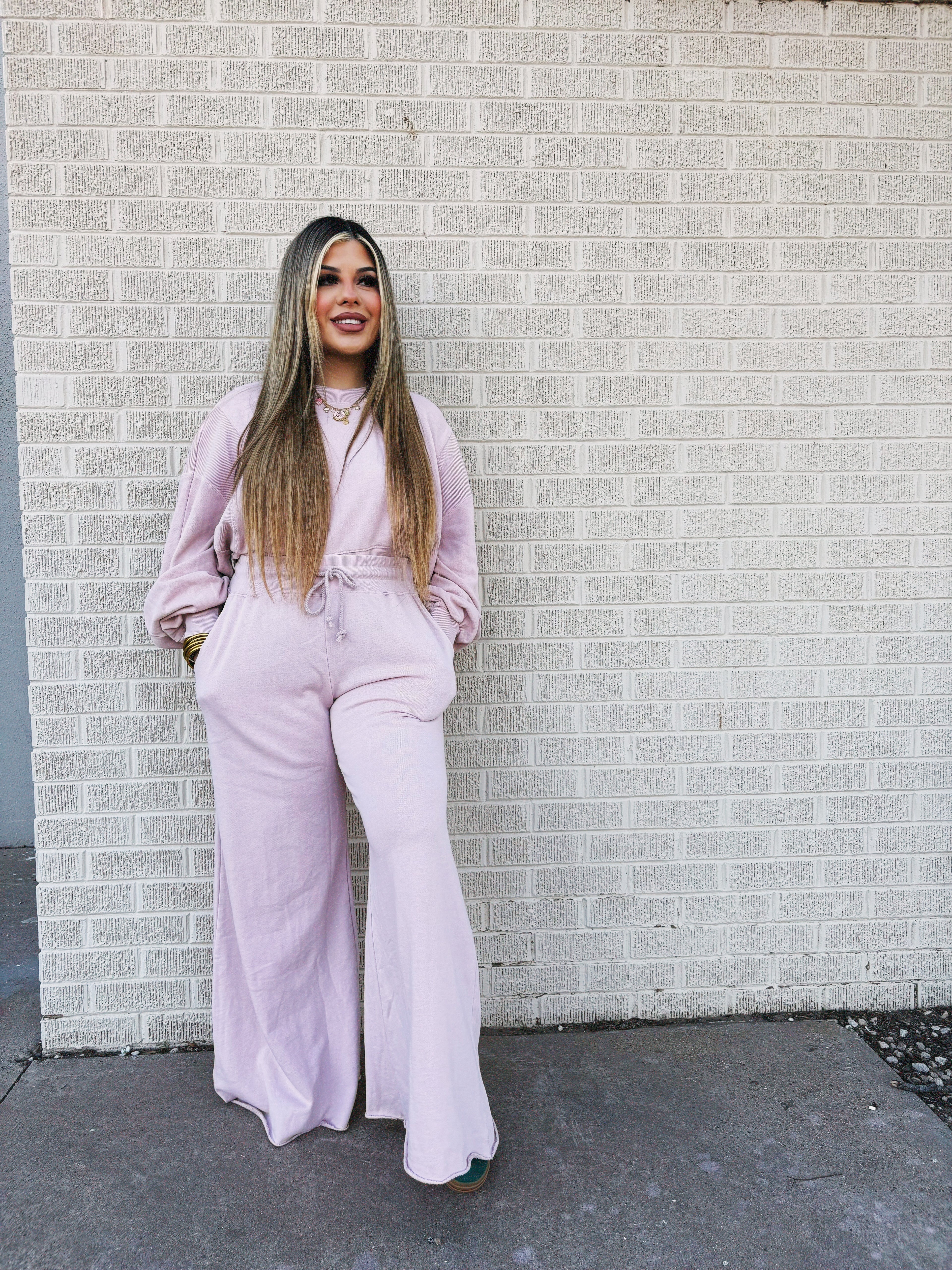 mom on the go set soft pink