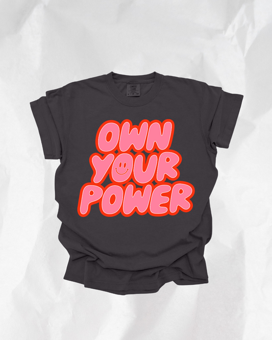 own your power tee