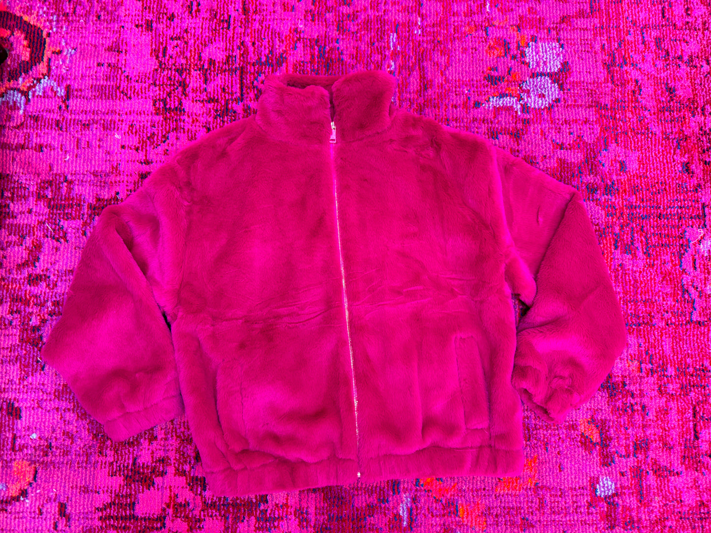 magenta bunny jacket