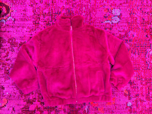 magenta bunny jacket