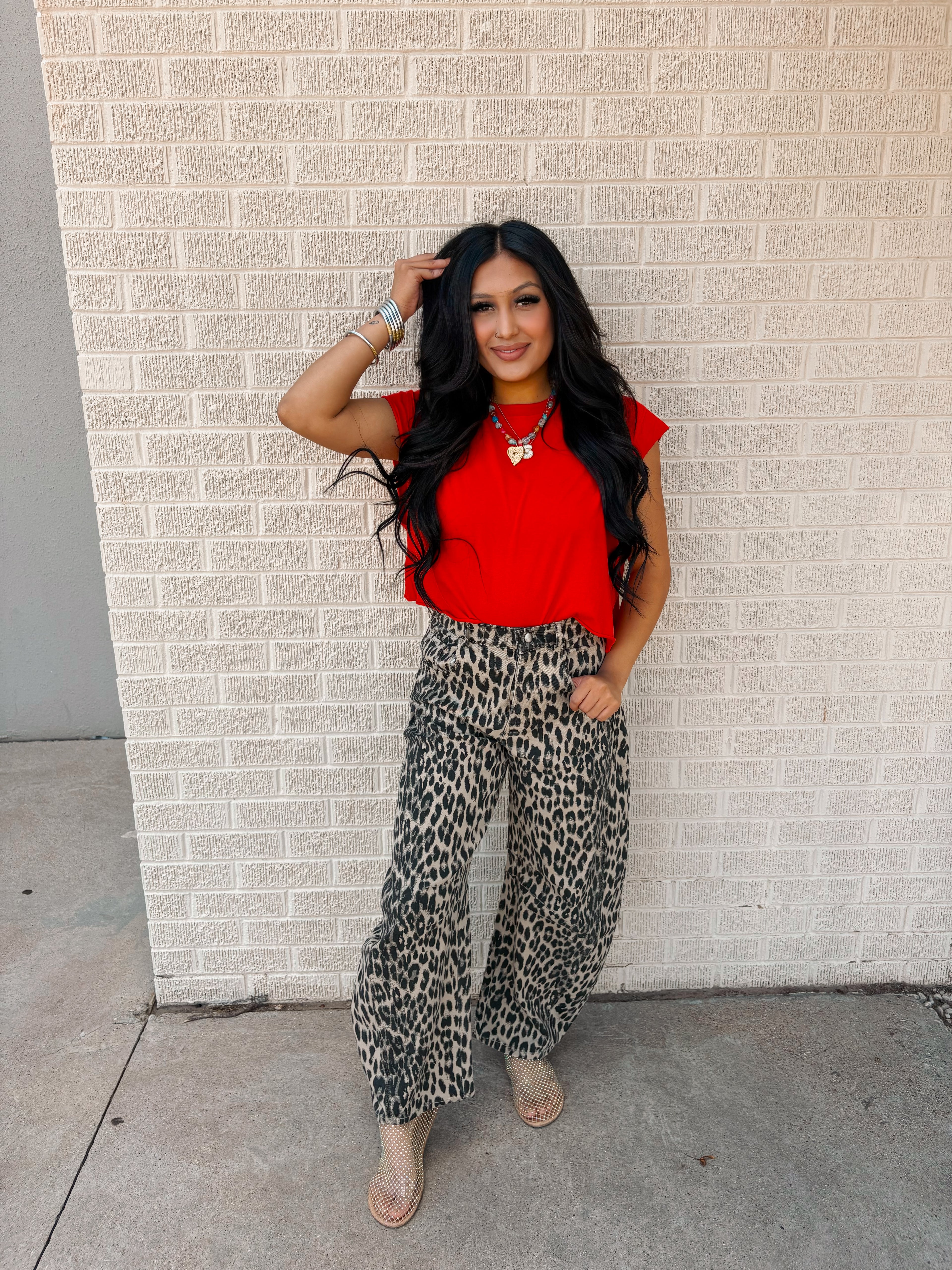 Cool Girl Tee Red