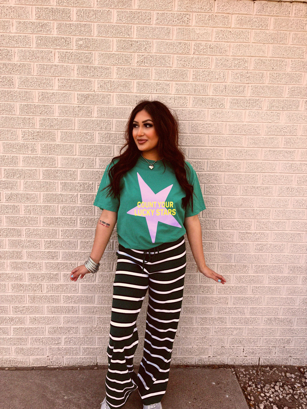 count your lucky stars tee