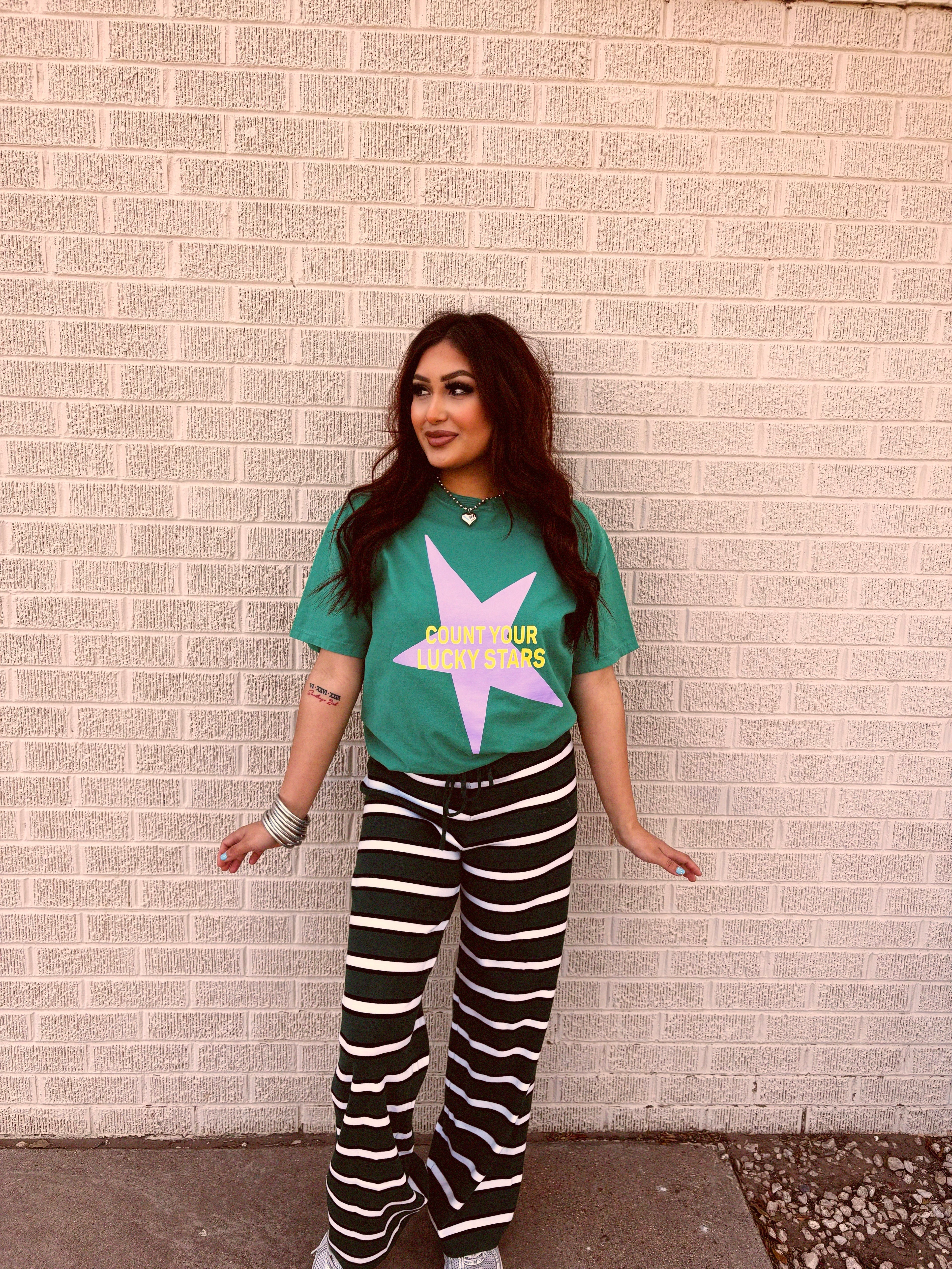 count your lucky stars tee