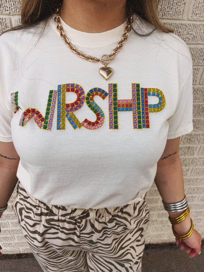 WRSHP crop tee