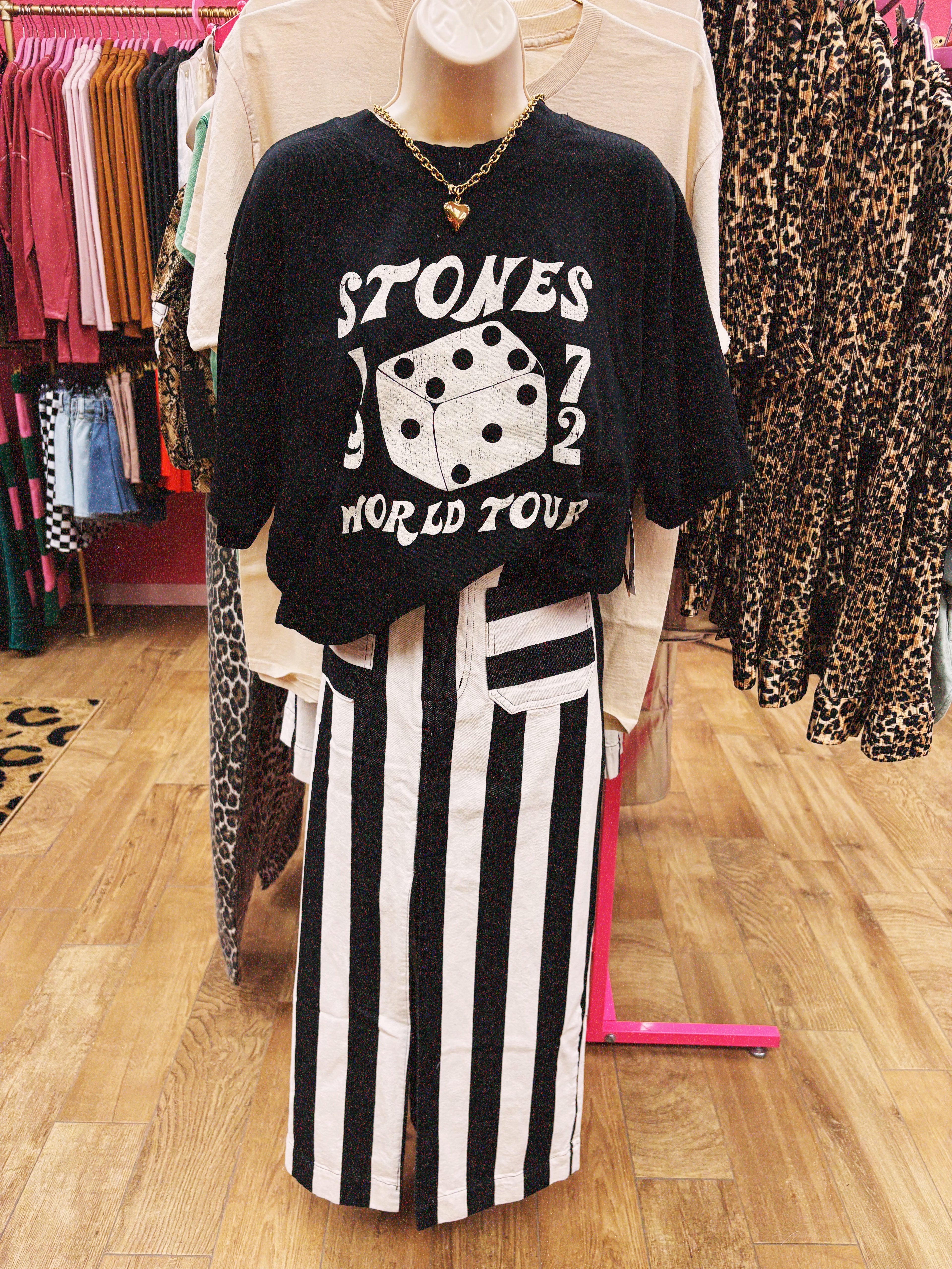 rolling stone tee dice