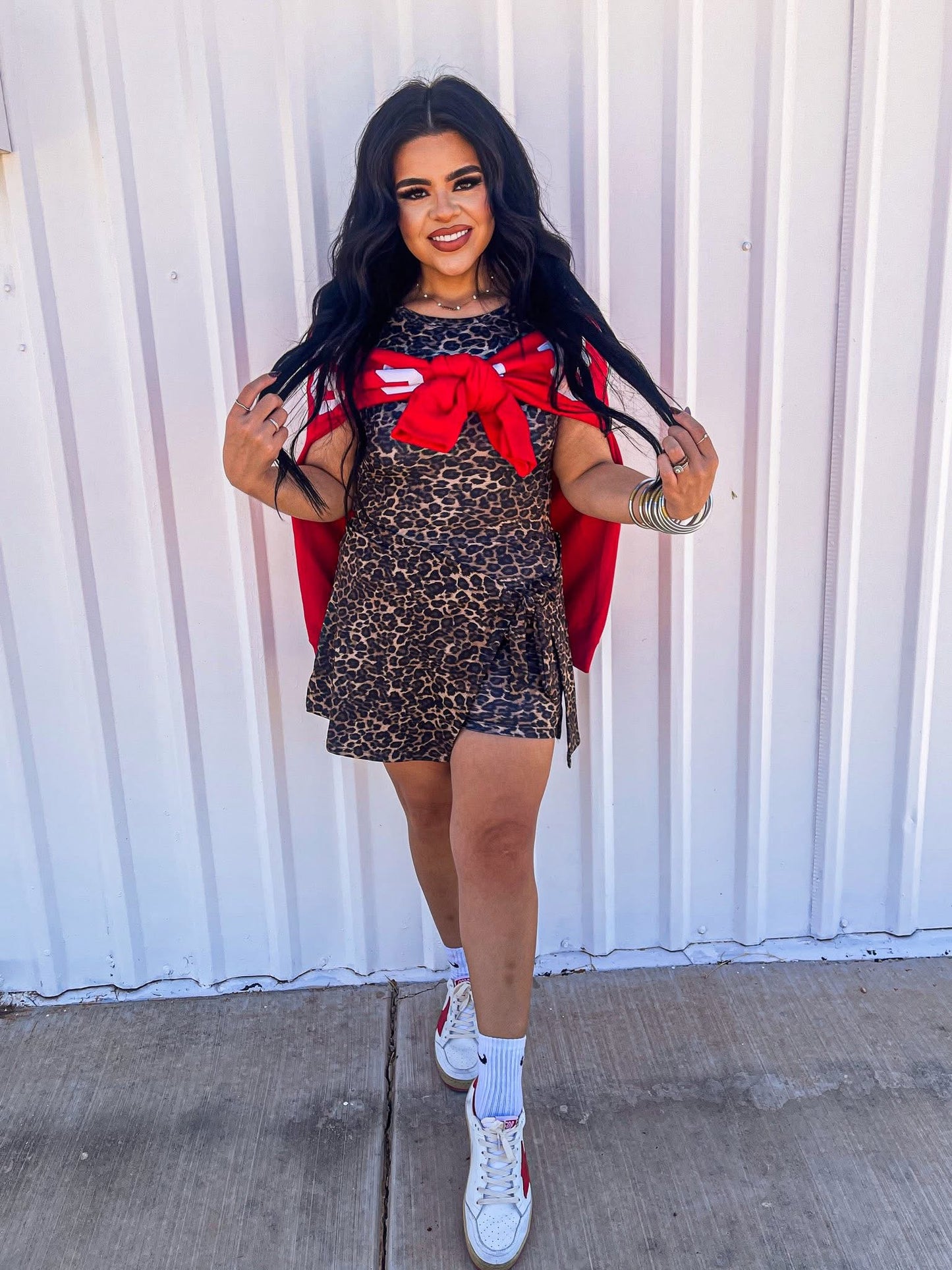 leopard active romper