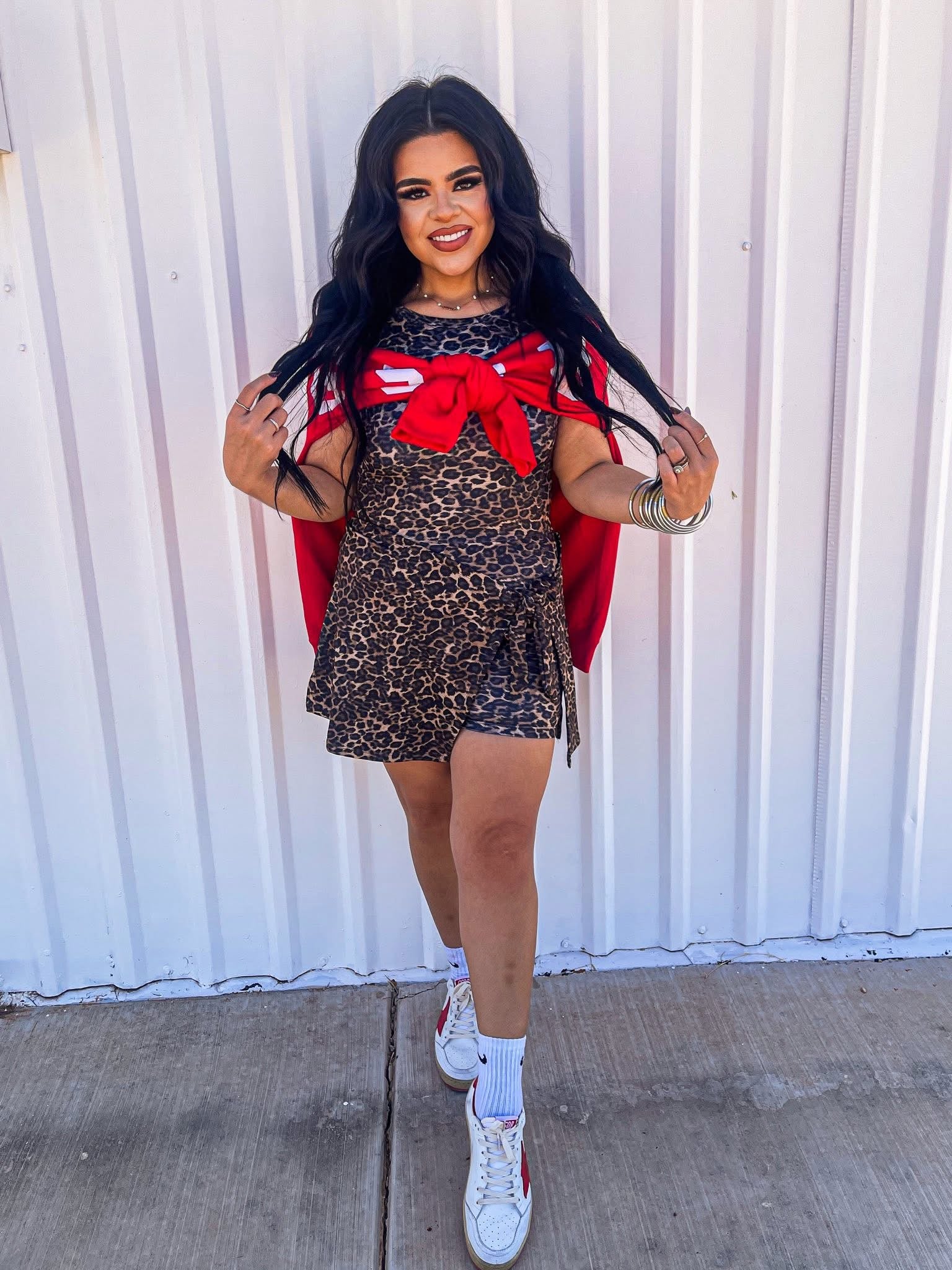 leopard active romper