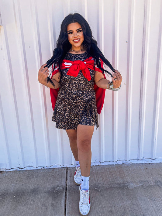 leopard active romper