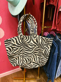 zebra tote