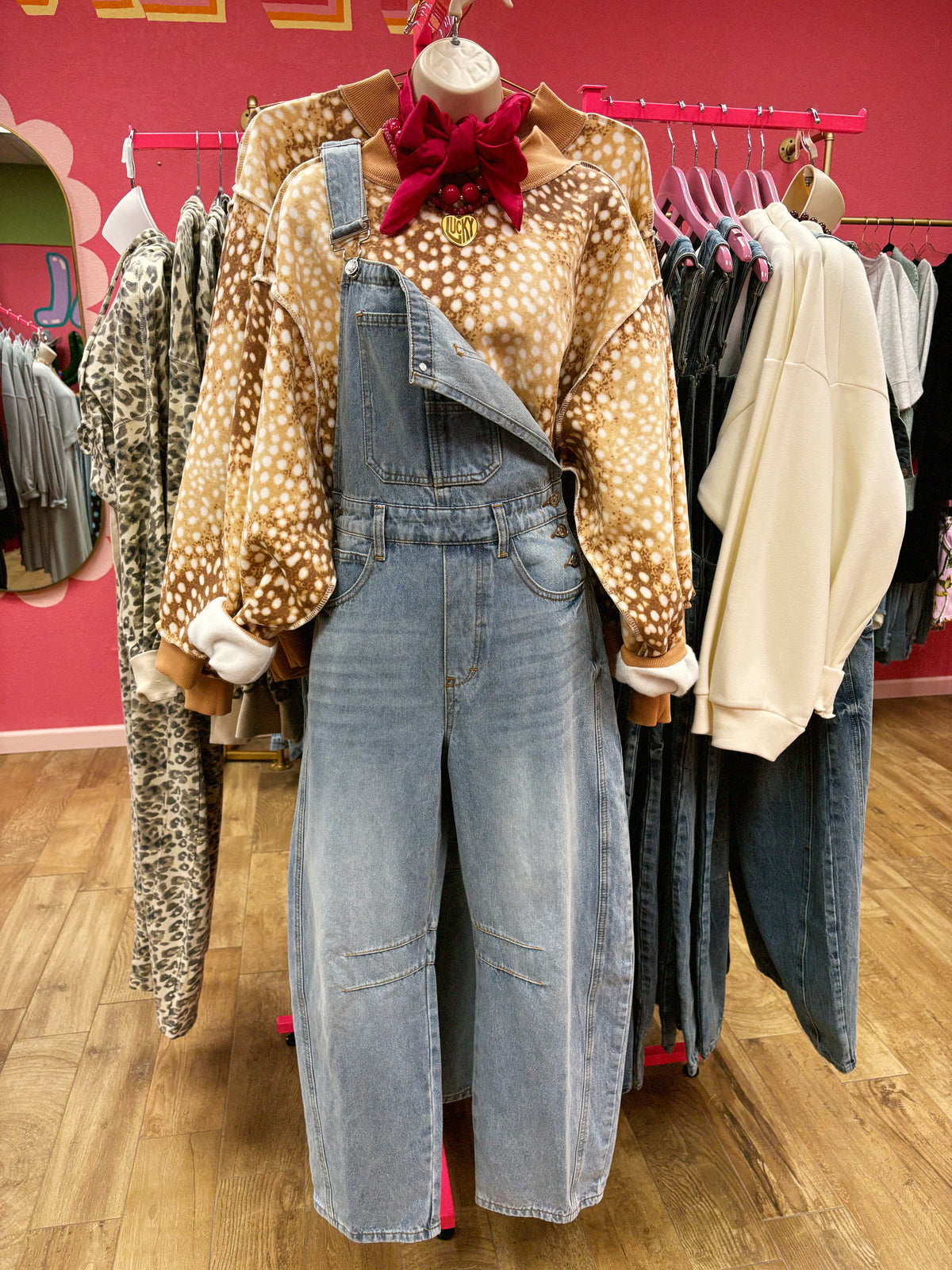 Denim Doll Overalls