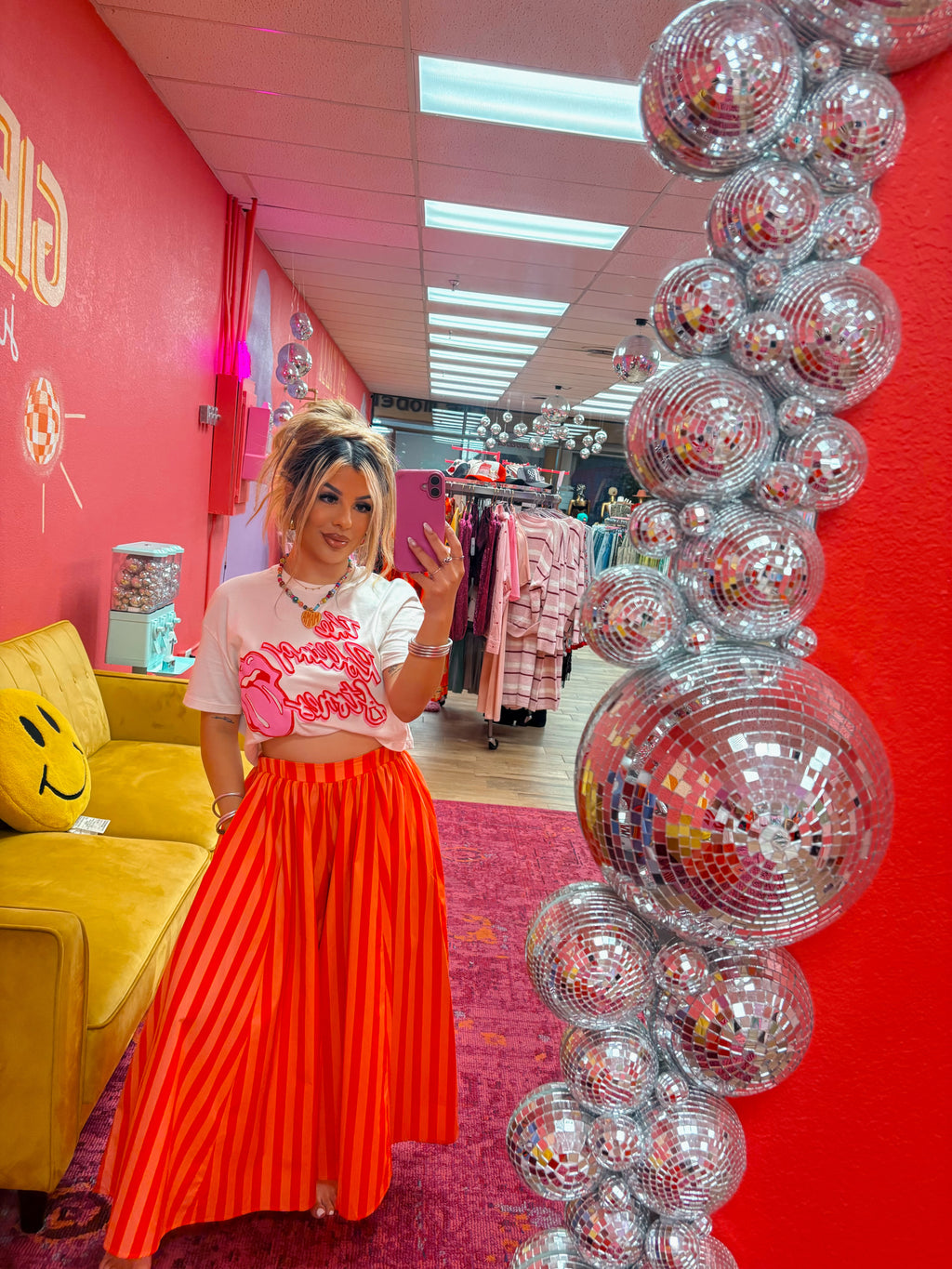 Sorbet Palazzo Pants