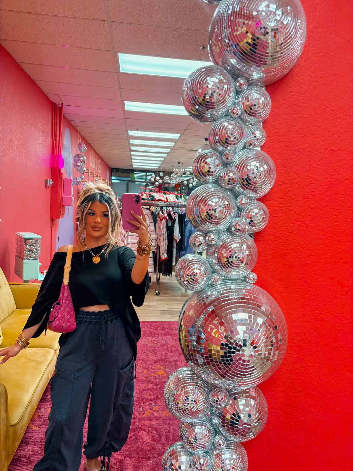 mari blue balloon pants