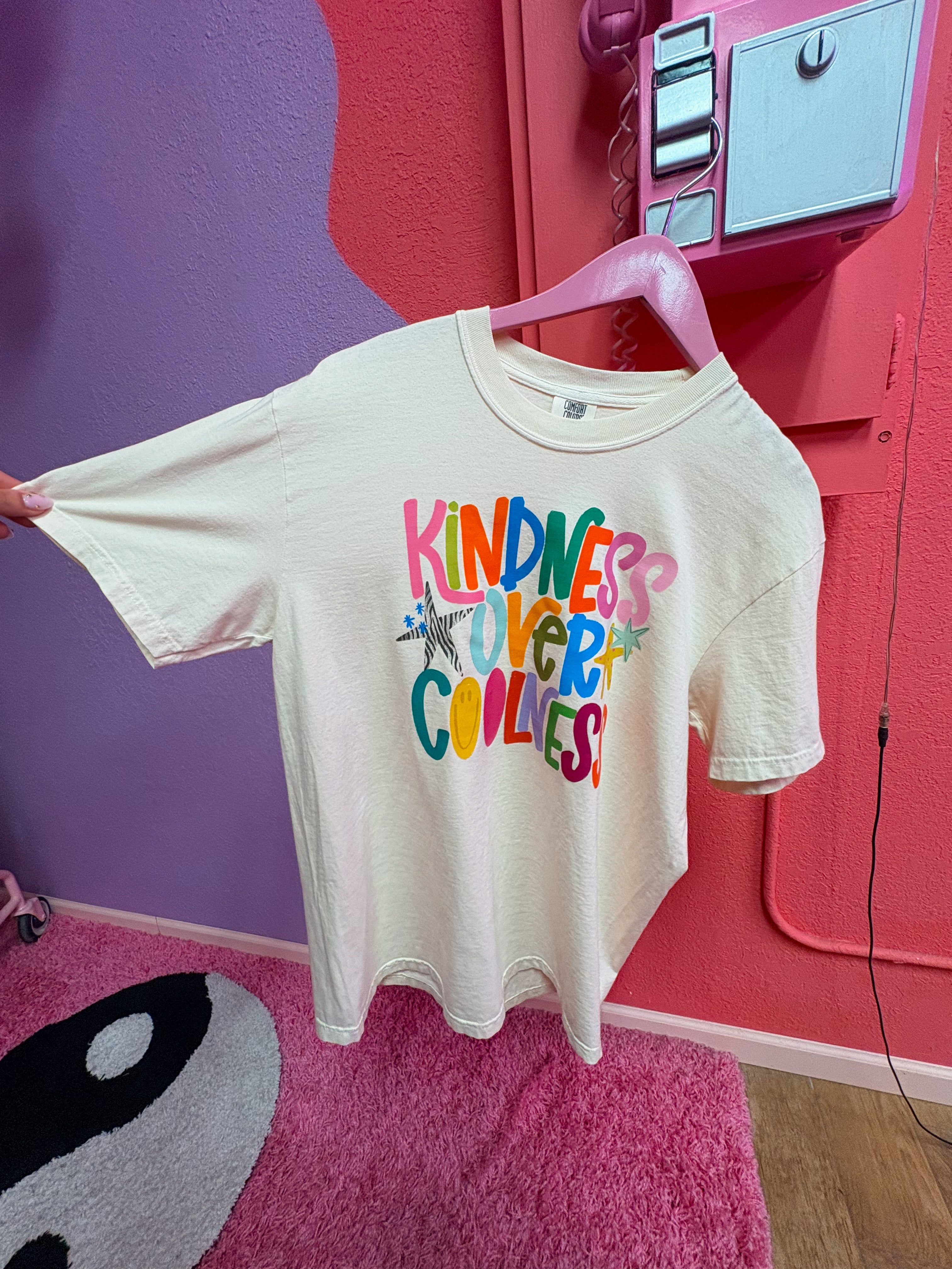 kindness over coolness tee