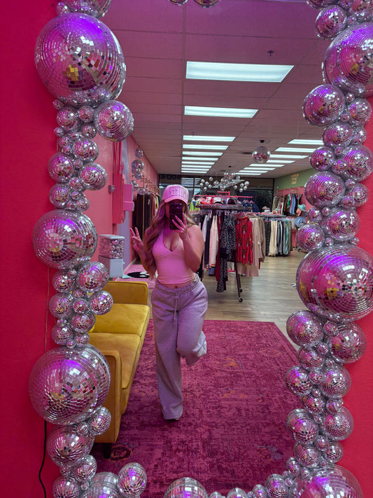 halter top pink