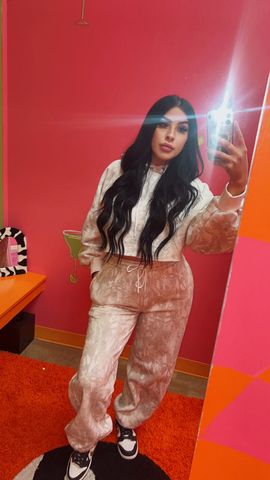 olivia camo jogger set