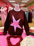 you are what you love sweatshirt