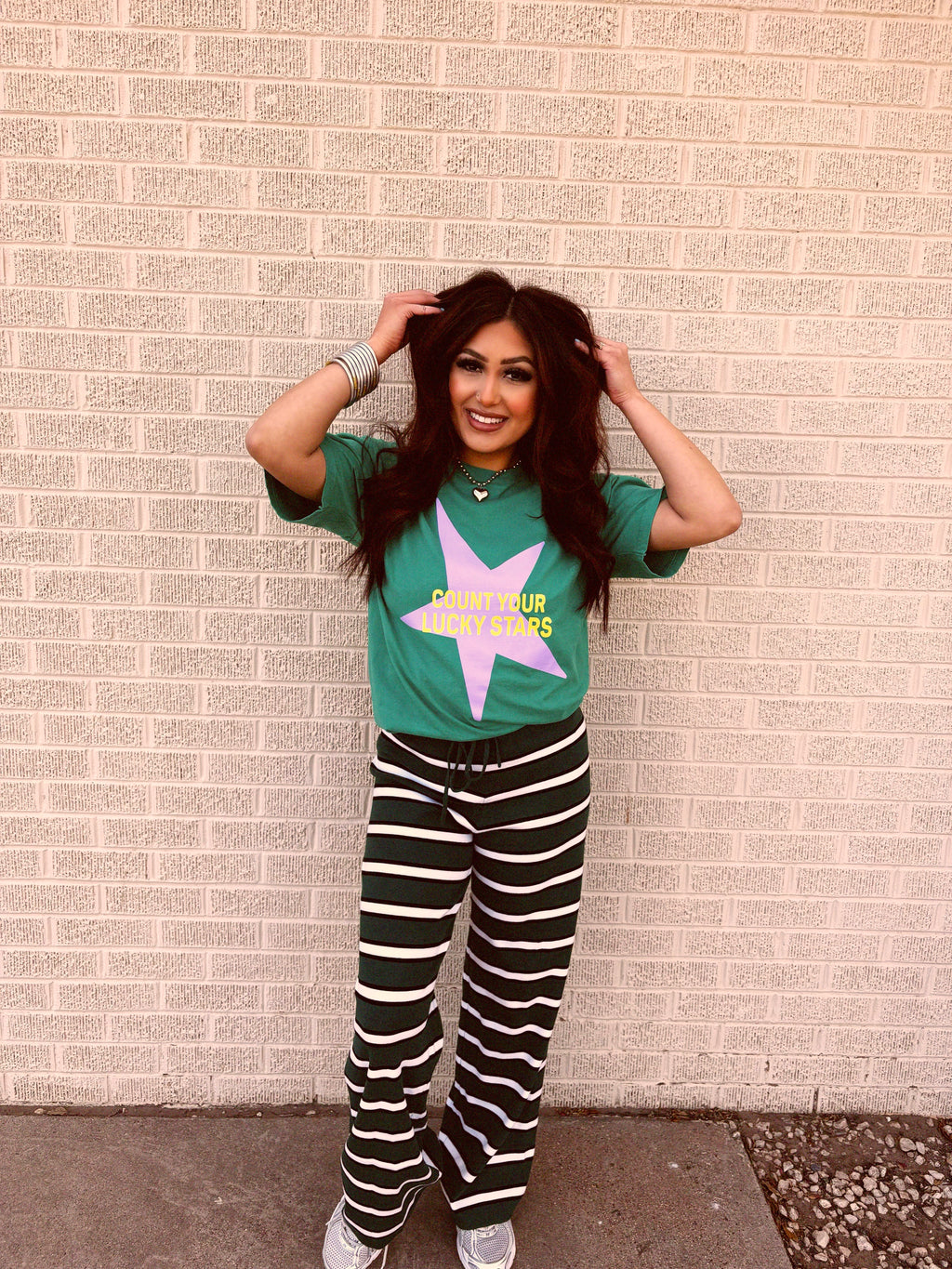 count your lucky stars tee