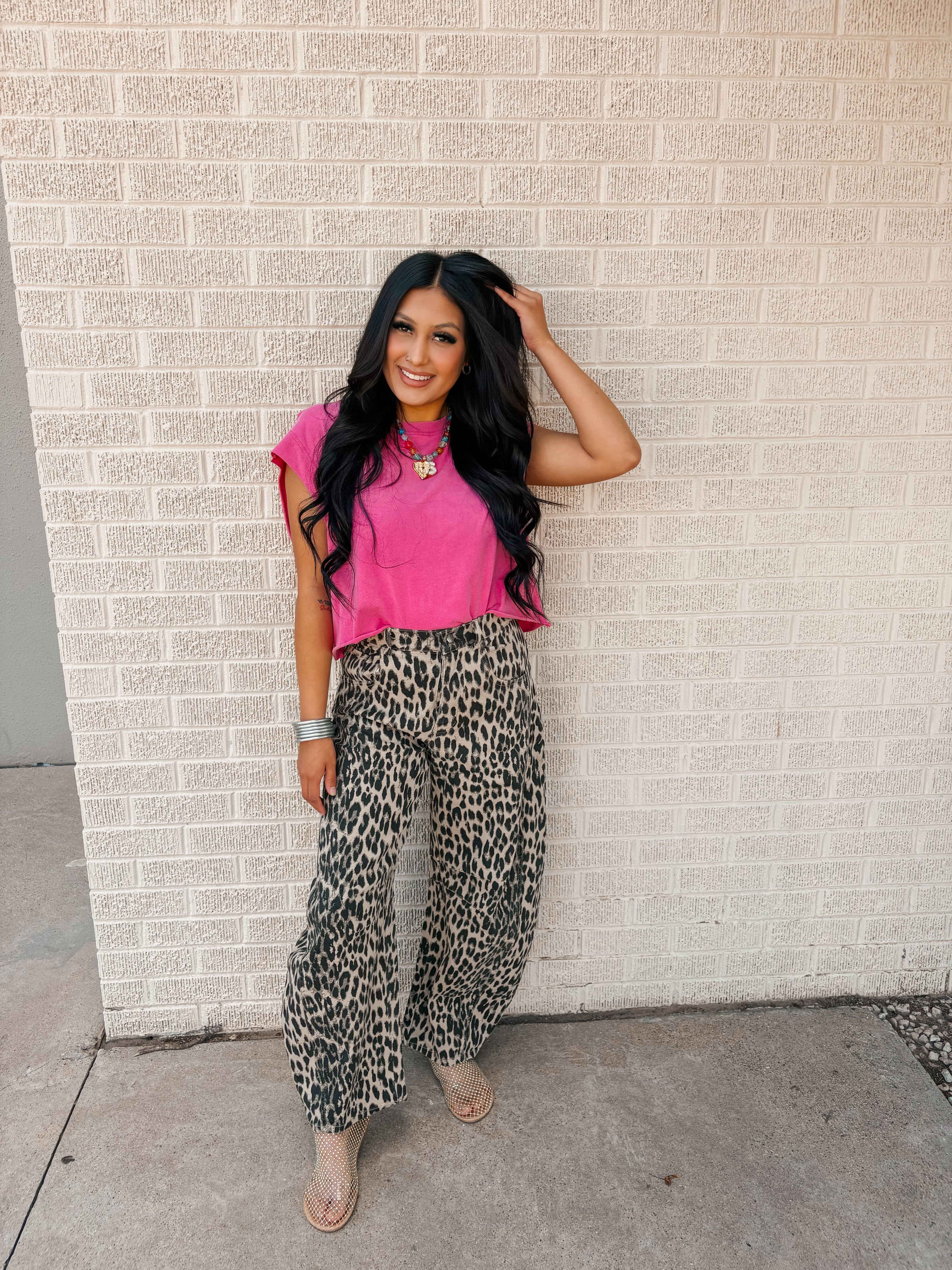 Cool Girl Tee Fuchsia