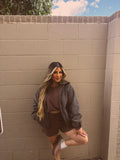 Leopard Bomber Jacket
