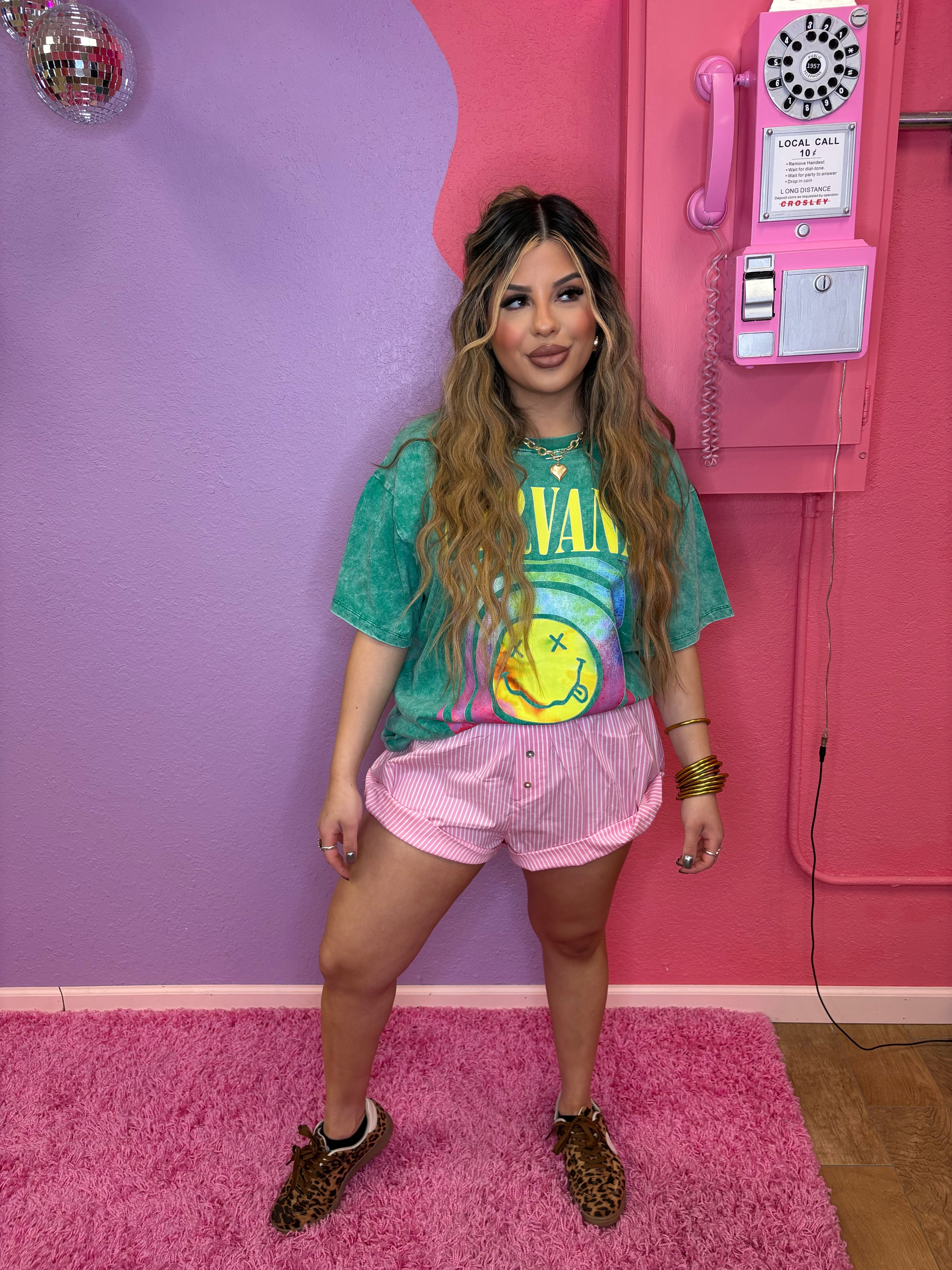 pink striped boxer shorts