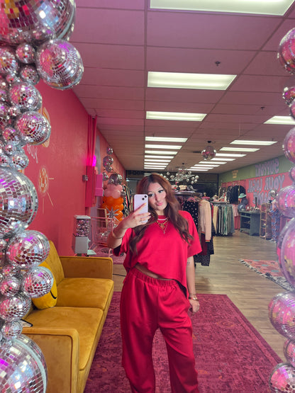 adilene set red