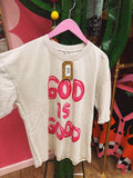 god is good cream tee