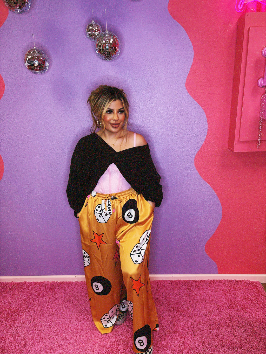 emy lucky girl pants