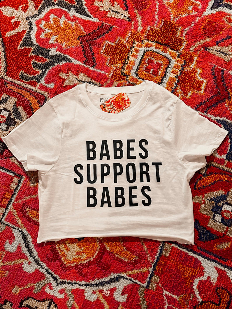 babes support babes tee