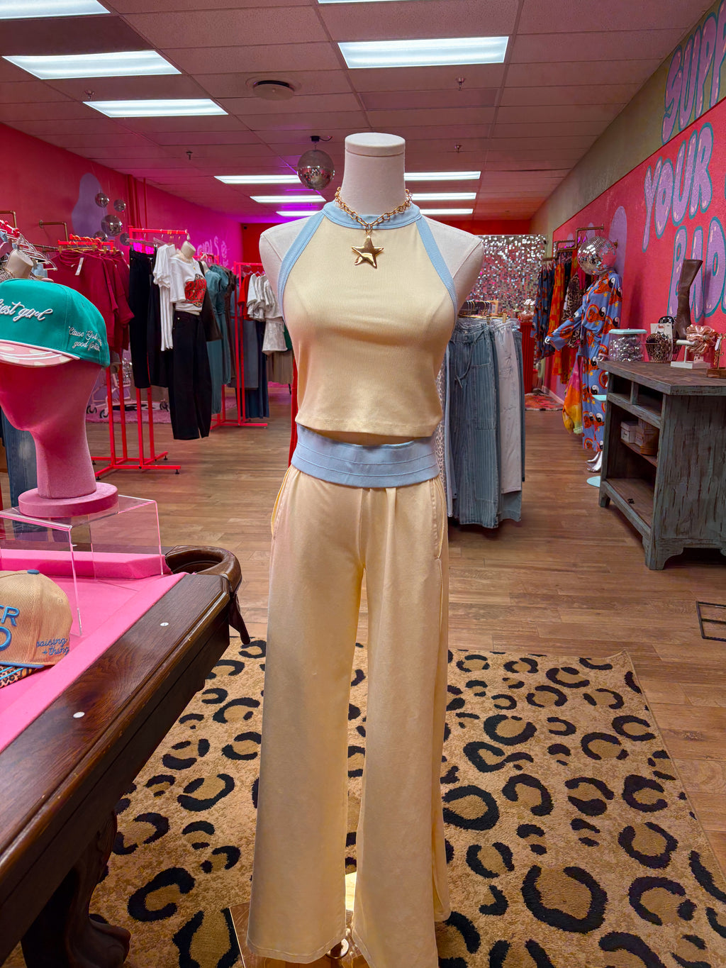 summer dream set yellow
