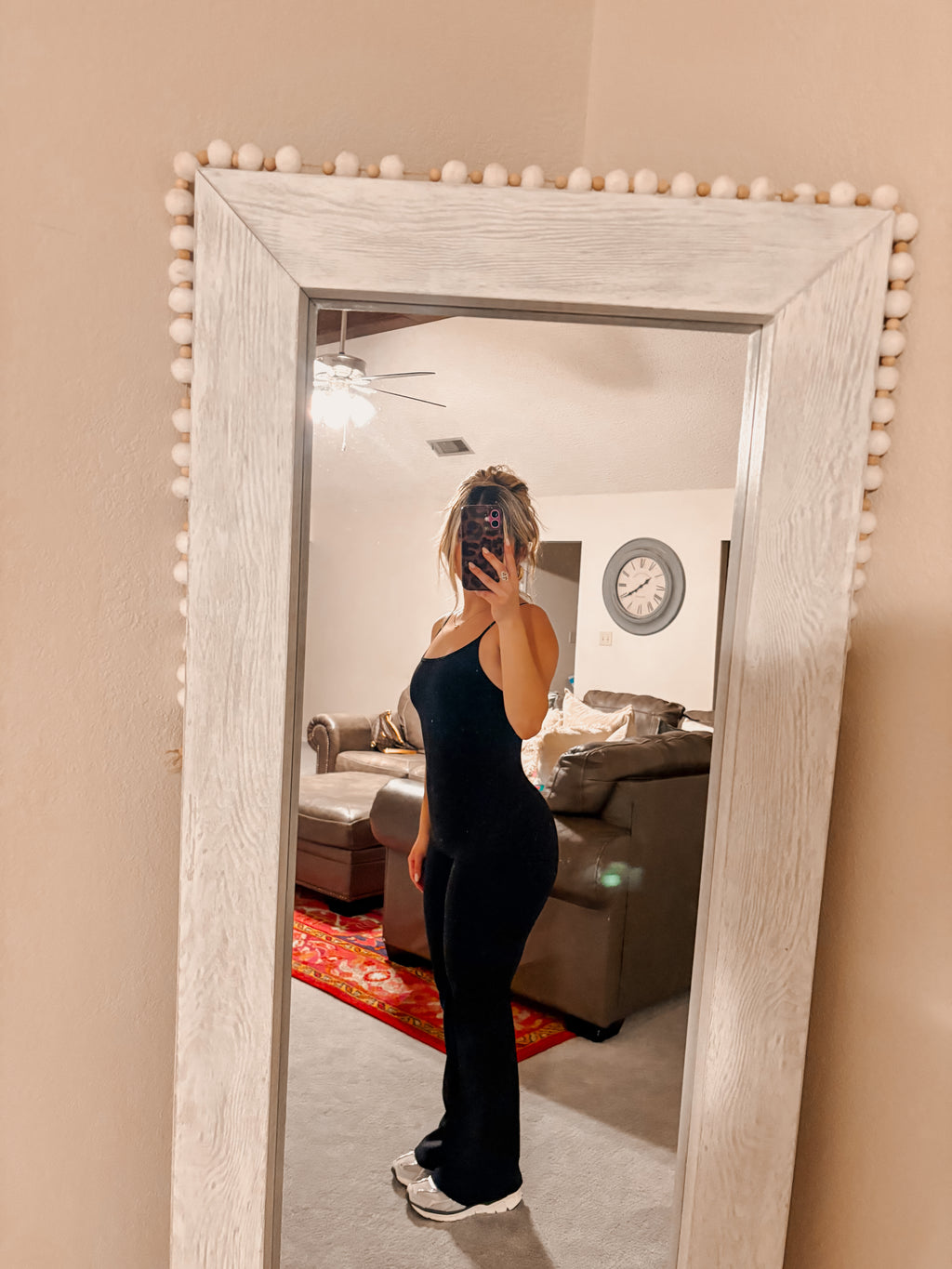 black athletic jumpsuit RESTOCK