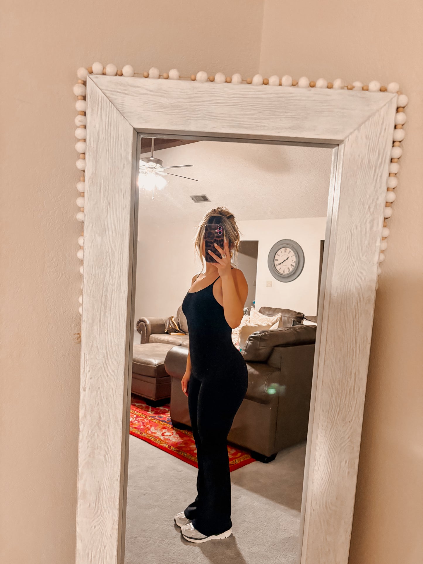 black athletic jumpsuit RESTOCK